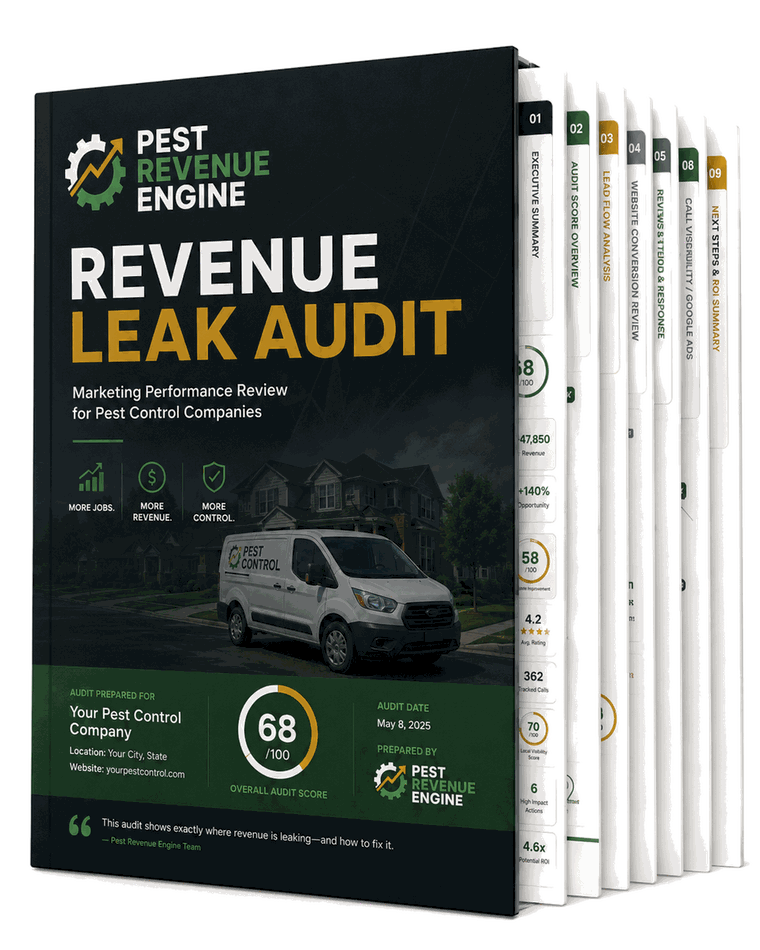 Pest Revenue Engine Revenue Leak Audit report